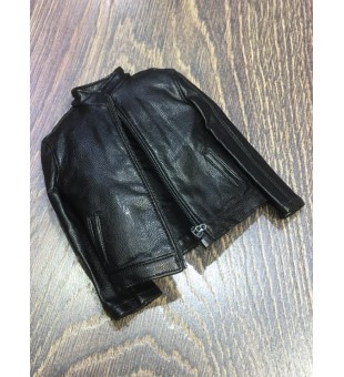 1 :6  Black Leather Jacket / 黑色皮褸