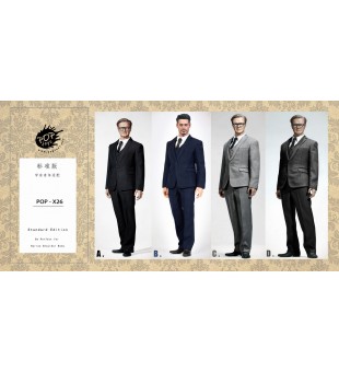 POPTOYS1/6 型係列 - X26 窄肩男西裝服飾 套裝 - 共四款色 / XING Series X26 Standard Western-style clothes suit /Four colors