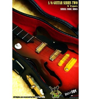 1/6 Western Instrument Electric Guitar Deep Brown Color / 1比6 西方樂器 電吉他 深啡色