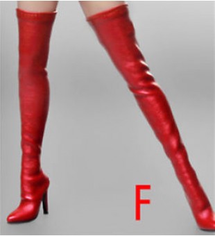 *Red Long High Heels Boots / 紅色長靴高跟鞋 17XZ-F