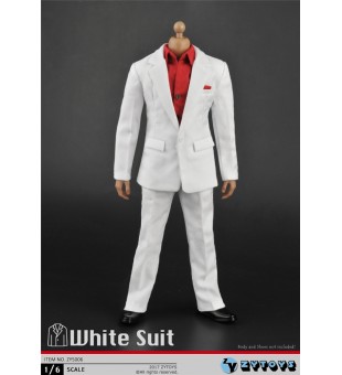 *ZYTOYS 1/6 White Suits / 白色西装 ZY5006