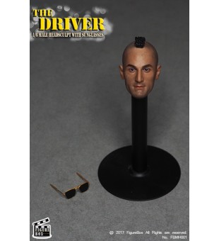 Figure Box 1/6 The Driver Male Head Sculpt / 1比6 司機頭雕套裝