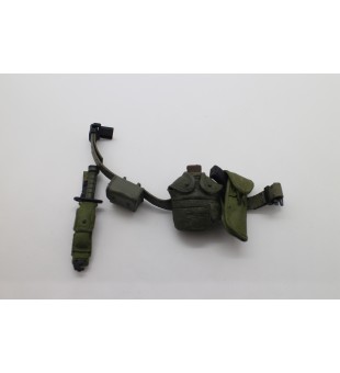 Equipment Pack (Belt, Water Bottle, Knife, Bag)  / 裝備套裝 (腰帶, 水壺, 刀仔, 袋子)