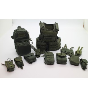 Army Vest And GearSet / 軍隊背心及裝備套裝