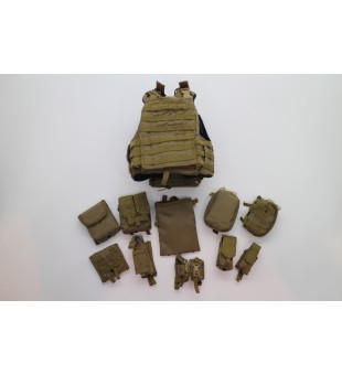 Army Vest And Gear Set / 軍隊背心及裝備套裝