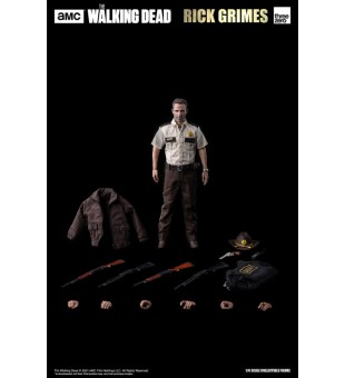 1/6 Threezero Walking Dead 行屍走肉 Rick Grimes 瑞克．格萊姆斯 (Season 1 / 第一季)